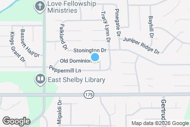 Map image of the property - 7367 Old Dominion Ct