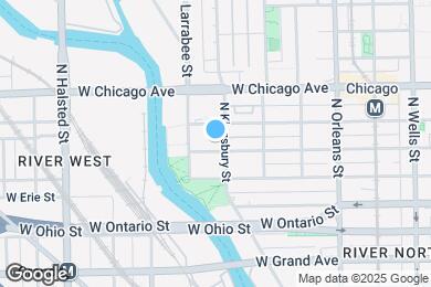 Map image of the property - 520 W Huron St