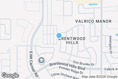 Map image of the property - 443 Sand Ridge Dr
