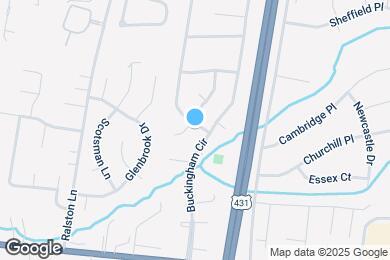 Map image of the property - 1404 Buckingham Cir