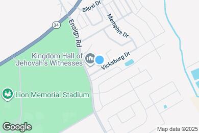 Map image of the property - 1110 Vicksburg Dr