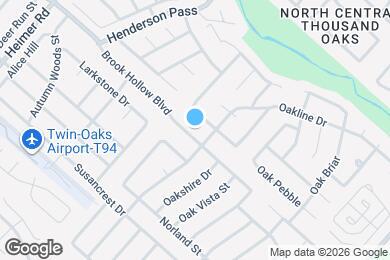 Map image of the property - 13811 Brook Hollow Blvd