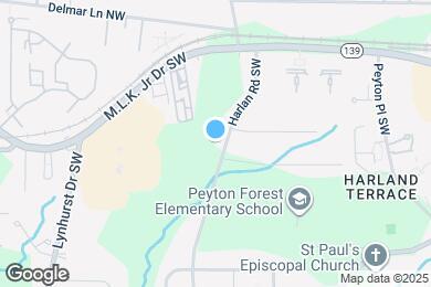 Map image of the property - 149 Harlan Rd SW