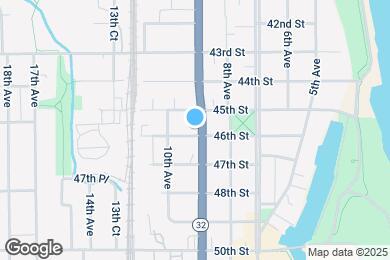 Map image of the property - 904 46th St