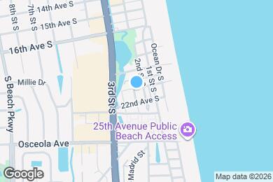 Map image of the property - 210 21st Ave S