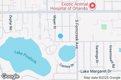 Map image of the property - 1313 E Pineloch Ave
