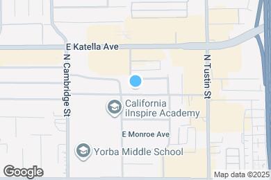 Map image of the property - 1243 E Adams Ave