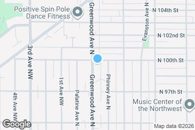 Map image of the property - 9750 Greenwood Ave N