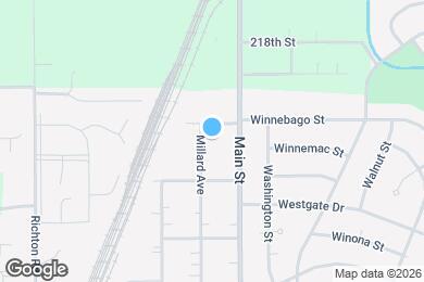 Map image of the property - 21939 Millard Ave