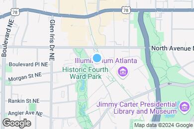 Map image of the property - North and Line Apartments