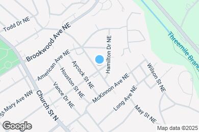 Map image of the property - 320 Hillandale St NE