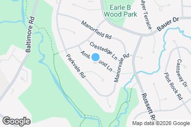 Map image of the property - 5412 Amberwood Ln
