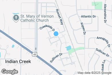 Map image of the property - 401 Muirwood Ct