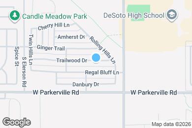 Map image of the property - 824 Trailwood Dr