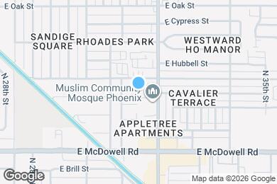 Map image of the property - 1908 N 32nd St