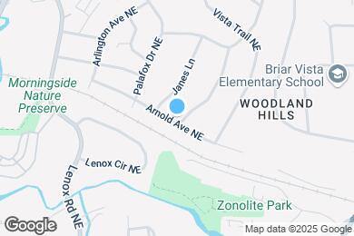 Map image of the property - 1038 Ralph Rd NE