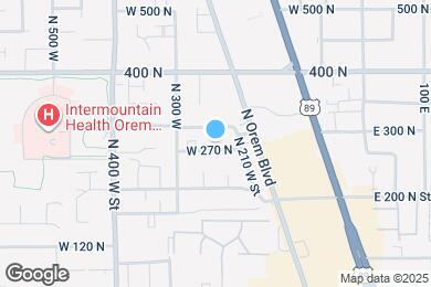 Map image of the property - 246 W 270 N