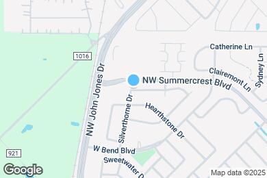 Map image of the property - 1313 Hearthstone Dr
