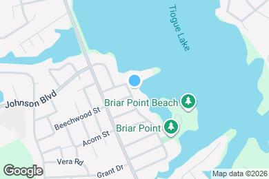 Map image of the property - 10 W Shore Dr