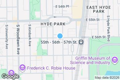 Map image of the property - 5600 S Blackstone Ave