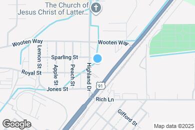 Map image of the property - 1430 Highland Dr