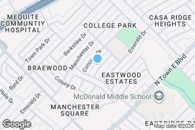Map image of the property - 3025 Jamestown Dr