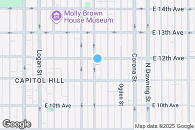 Map image of the property - 1154 N Clarkson St