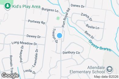 Map image of the property - 2014 Trenton Dr