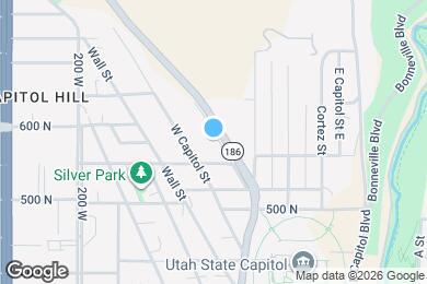 Map image of the property - 599 N Darwin St