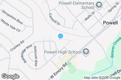 Map image of the property - 7750 Drawbridge Ct