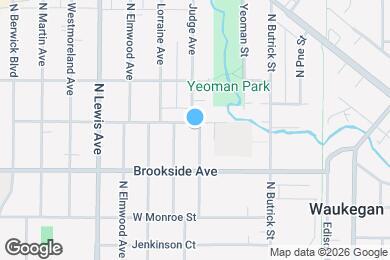 Map image of the property - 1601 Hyde Park Ave