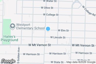 Map image of the property - 2846 W Elm St