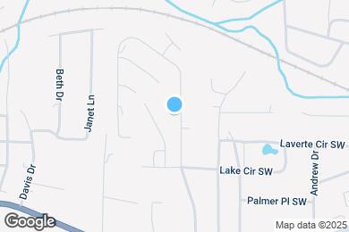 Map image of the property - 5434 Burrus Ln SW