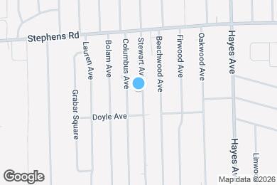Map image of the property - 23569 Stewart Ave