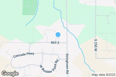 Map image of the property - 526 W Cascade Meadows Loop