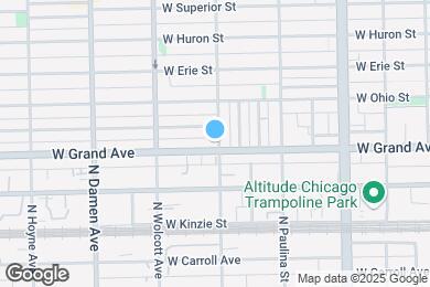 Map image of the property - 1800 W Grand Ave