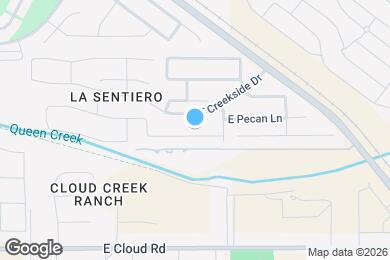 Map image of the property - 22366 E Sentiero Dr