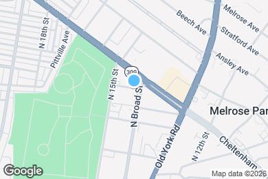 Map image of the property - 1412 72nd Ave