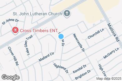 Map image of the property - 1705 Fairfax Dr