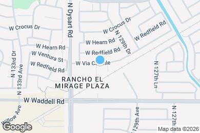 Map image of the property - 13015 W Via Camille
