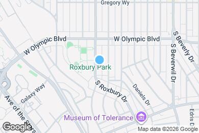 Map image of the property - 458 S Roxbury Dr