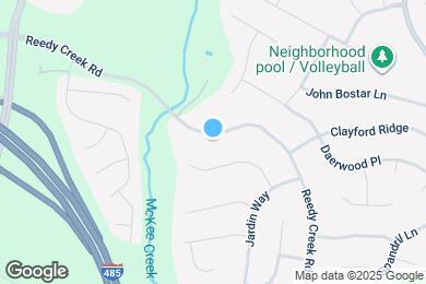 Map image of the property - 7407 Reedy Creek Rd