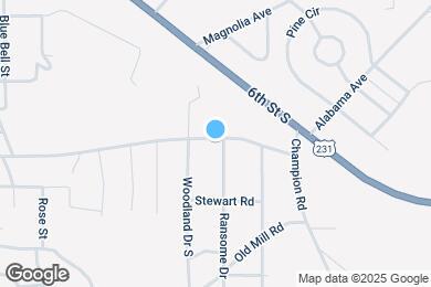 Map image of the property - 603 Hudson Ave
