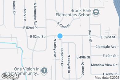 Map image of the property - 5014 Katherine Dr