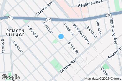 Map image of the property - 663 E 94th St