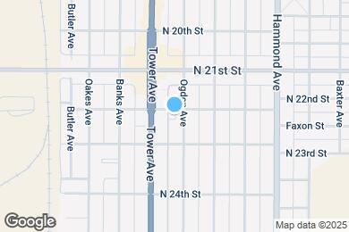 Map image of the property - 1710 N 22nd St