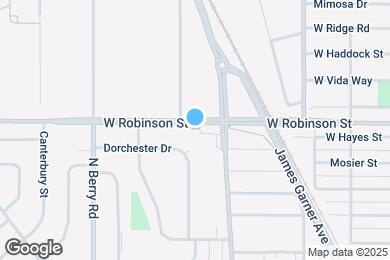 Map image of the property - 904 W Robinson St