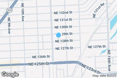 Map image of the property - 1255 NE 128th St