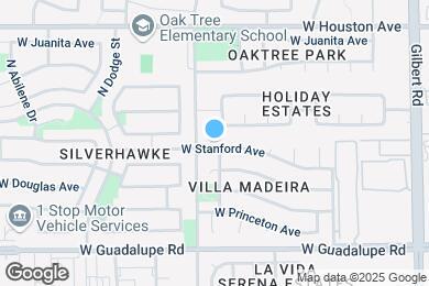 Map image of the property - 332 W Stanford Ave