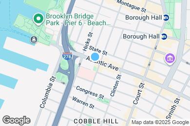 Map image of the property - 100 Atlantic Ave